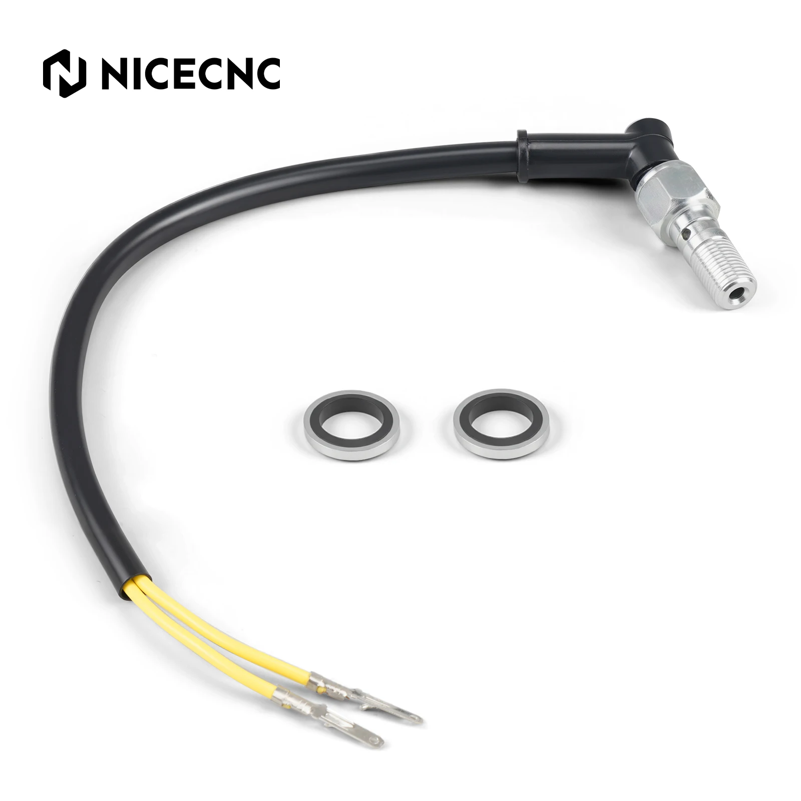 

Universal Motorcycle 10mm x 1.25 1.0 Pitch Hydraulic Brake Light Switch Banjo Bolt M10 x 1.00 Brake Light Switch For Aprilia BMW