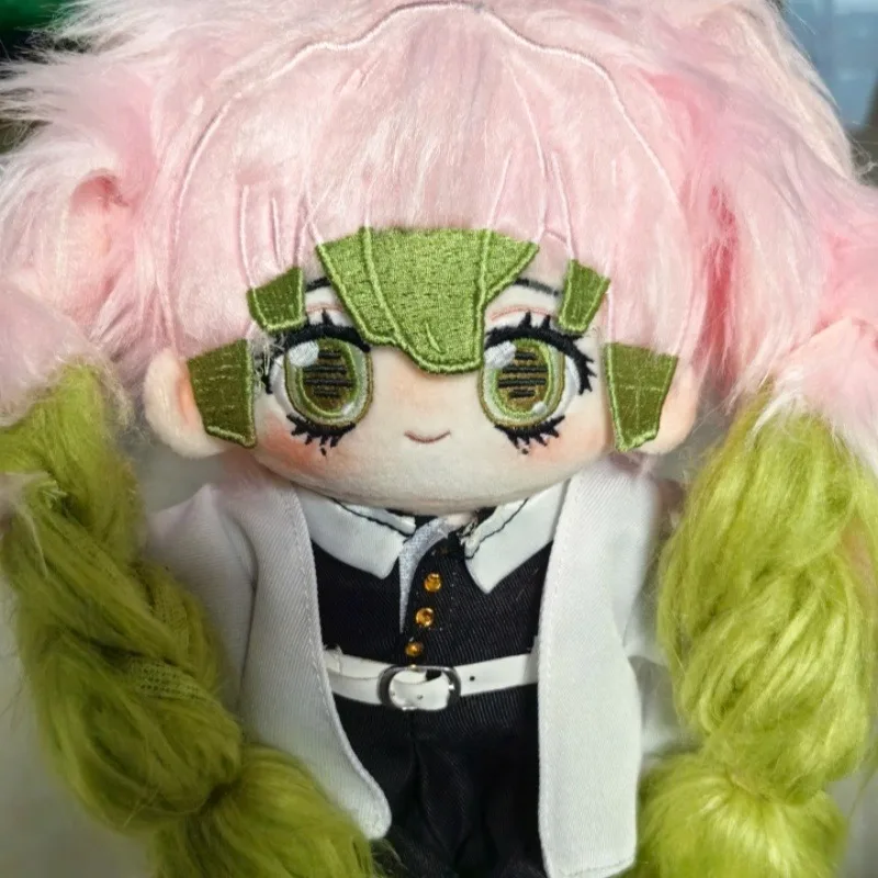 Demon Slayer Plush Doll Toy Attribute Kanroji Mitsuri Tokito Muichiro Kocho Shinobu Kanroji 20cm NuNu Body Keychain Pendant Hot