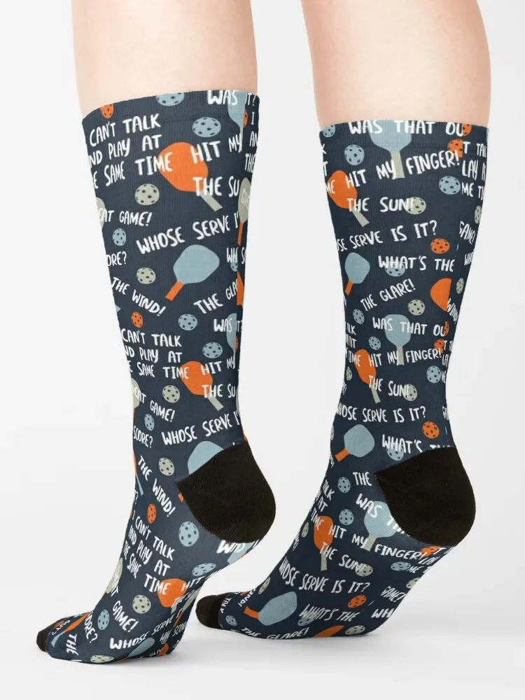 Pickleball Talk Socks man warm winter Socks Girl Men's