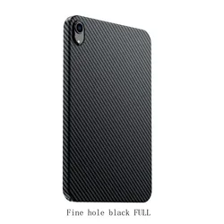 Case for Apple iPad Mini 7 8.3 Inch & Mini6 Real Carbon Fiber Aramid Anti-explosion Tablet Protective Cover Protection Shell