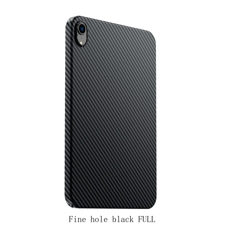 Case for Apple iPad Mini 6 8.3 Inch & Mini 7 Real Carbon Fiber Aramid Anti-explosion Tablet Protective Cover Protection Shell