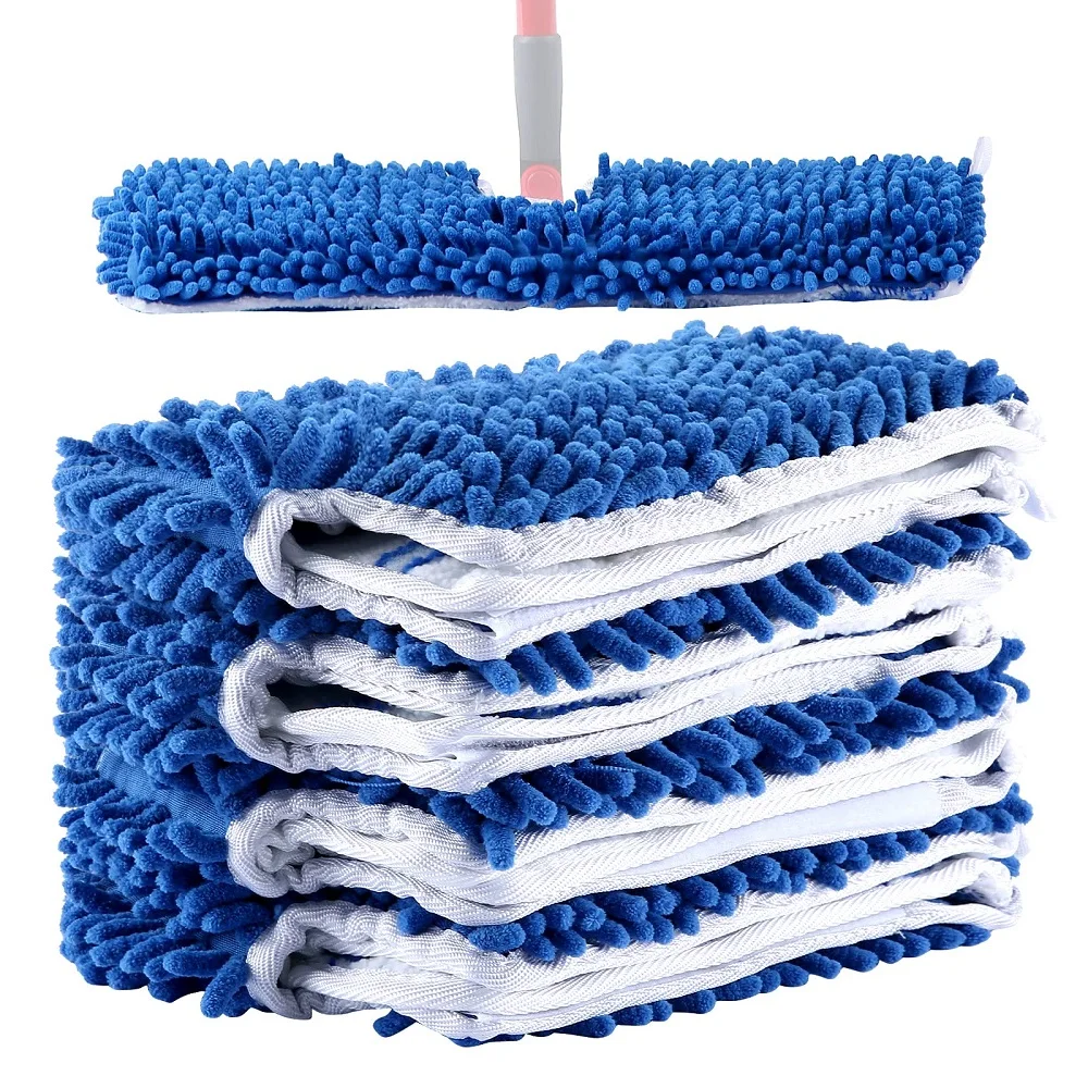 Microfiber Flip Mop Refills for O-Cedar Dual Action Mop Replacement Mop Heads for Dry/Wet Use Machine Washable Cloth Pad