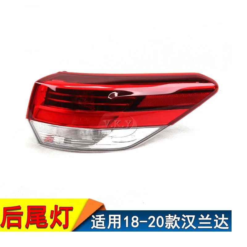

For TOYOTA Highlander 2018 2019 2020 2021 Tail Lights Tail Lamp Rear Light Taillight Assembly No Bulb