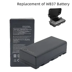 for DJI WB37 Remote Controller Repalcement Battery 7.6V 4920mAh for Phantom 4 RTK MG-1P T10 T16 T20 T30 FPV CrystalSky Monitor