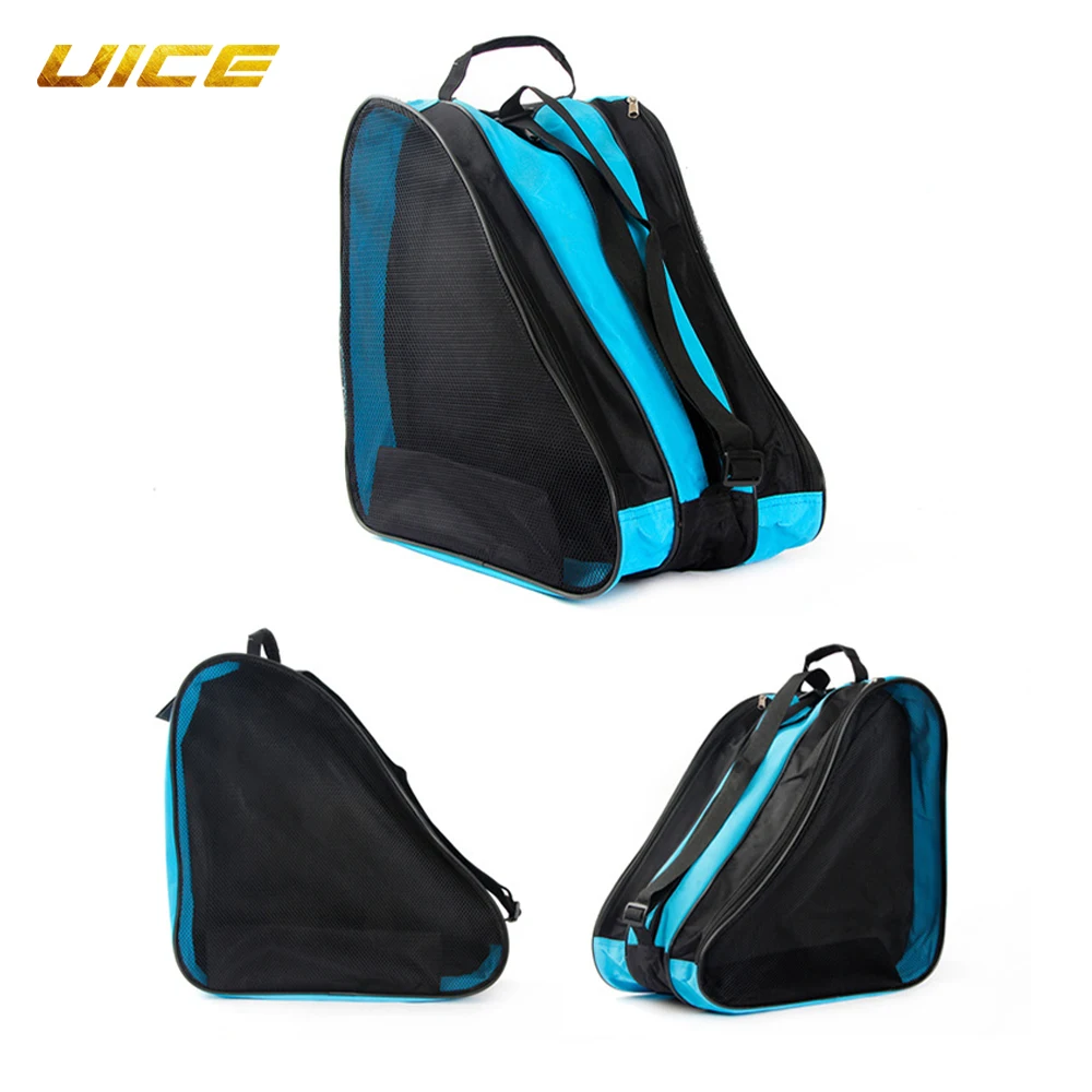 Ice Skate Shoes Bag Big Capacity Ski Snow Boots Bag Portable Carry Shoulder Bag For sports skates Accessories