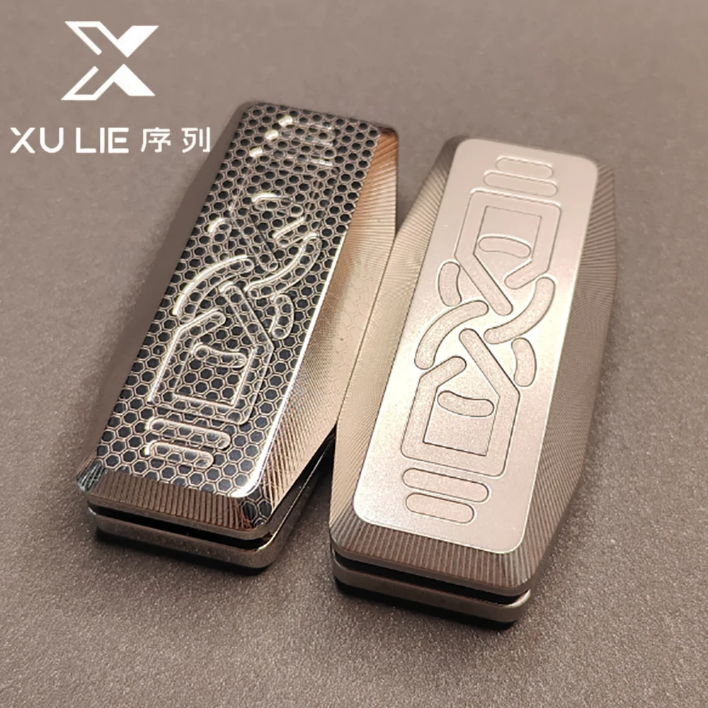 XU LIE EDC Shuttle Fidget Slider Magnetyczny Mechaniczny Slider Wibracyjny Oryginalny Gadżet Antystresowy Zabawka Fidget dla Dorosłych