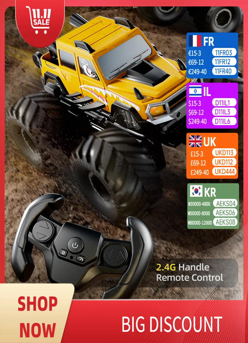 

JJRC Q215 4WD 2.4G RC автомобиль-амфибия вездеход водонепроницаемый прочный Monster Truck детская игрушка с дистанционным управлением