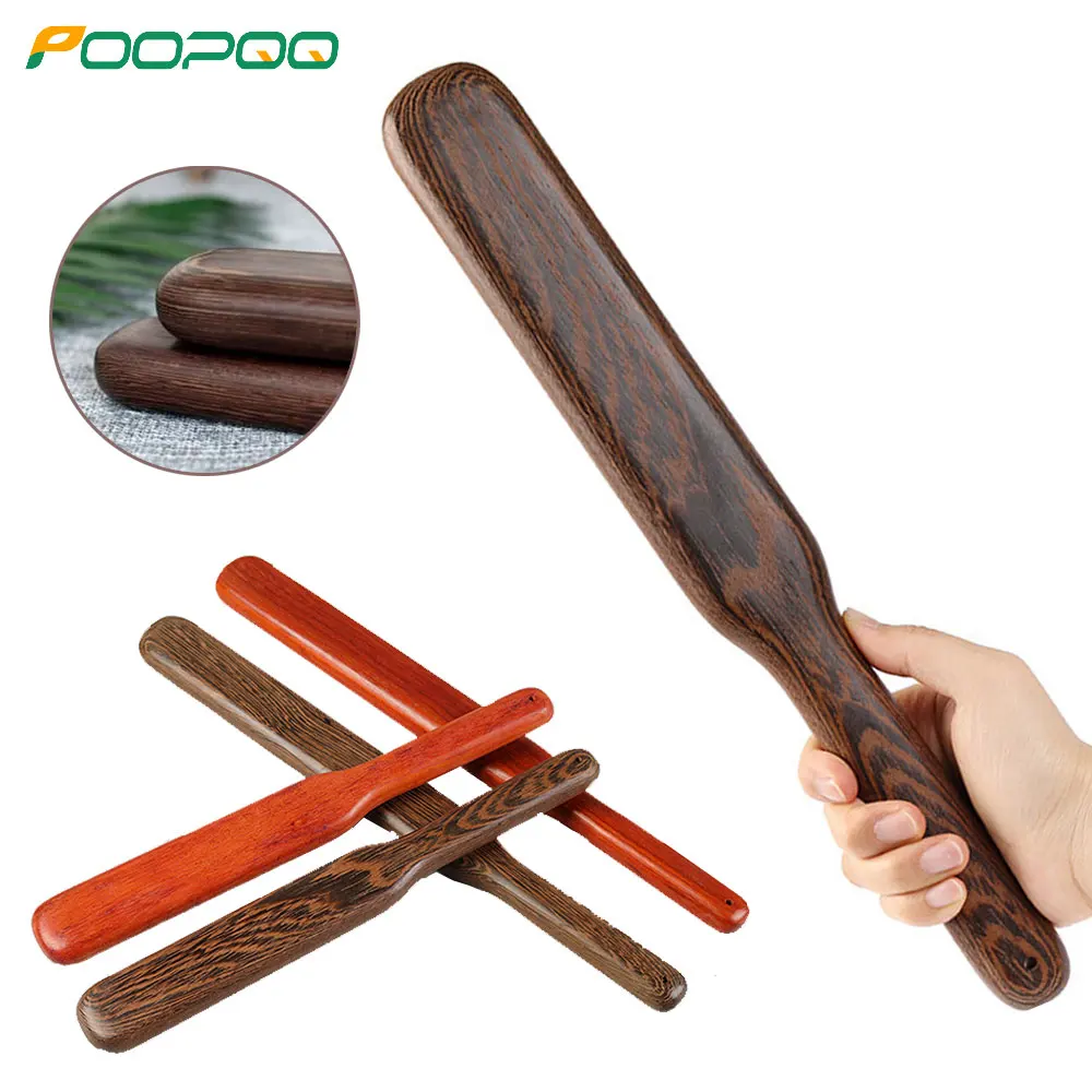 

Wood Therapy Massage Roller Stick Tools for Lymphatic Drainage,Anti Cellulite, Ease Back Waist & Leg Pain Handheld Massage Stick