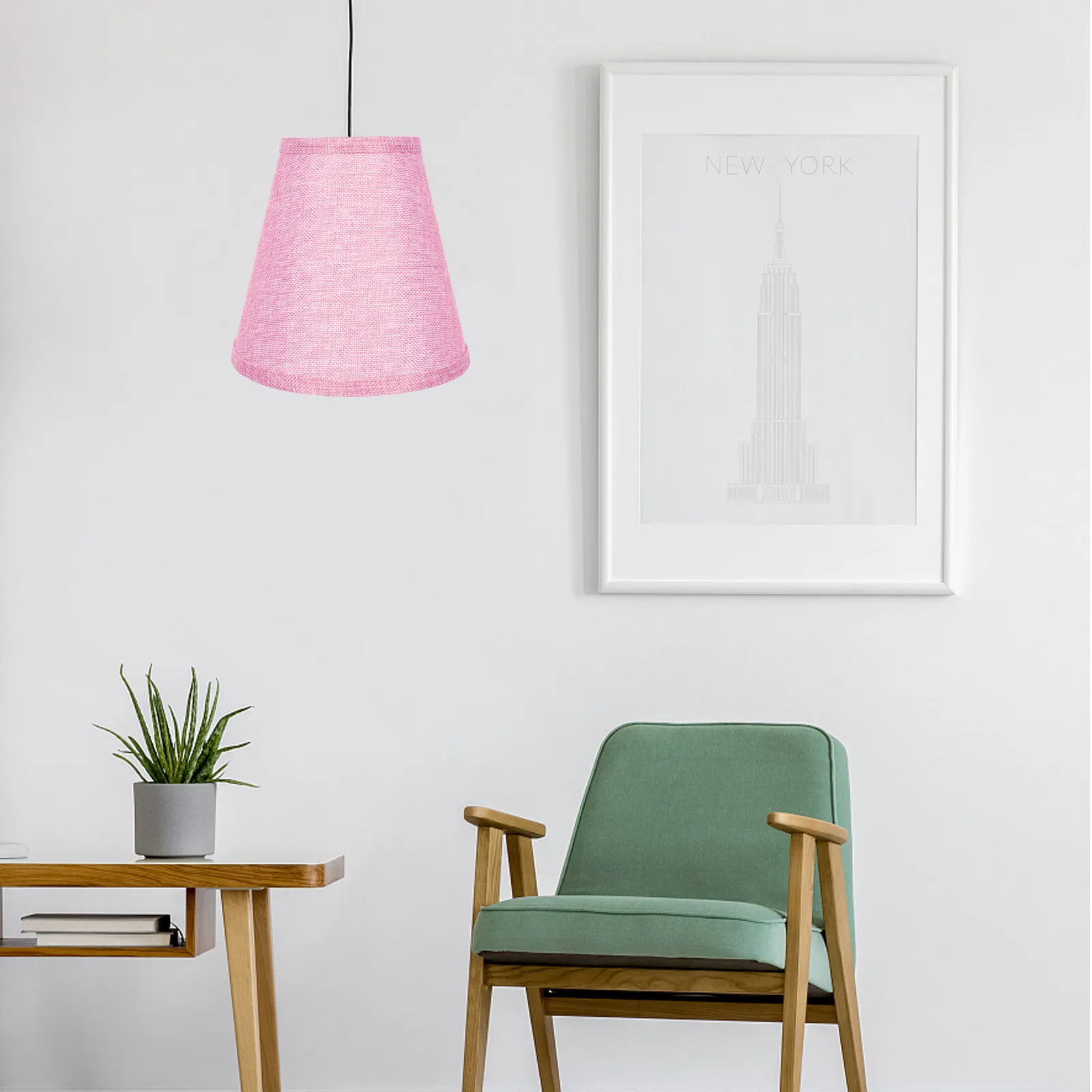 Barrel Table Lamp Shade Cloth Material Drum Style Light Cover for E14 E27 Bulb Socket Dust Protection Home Office