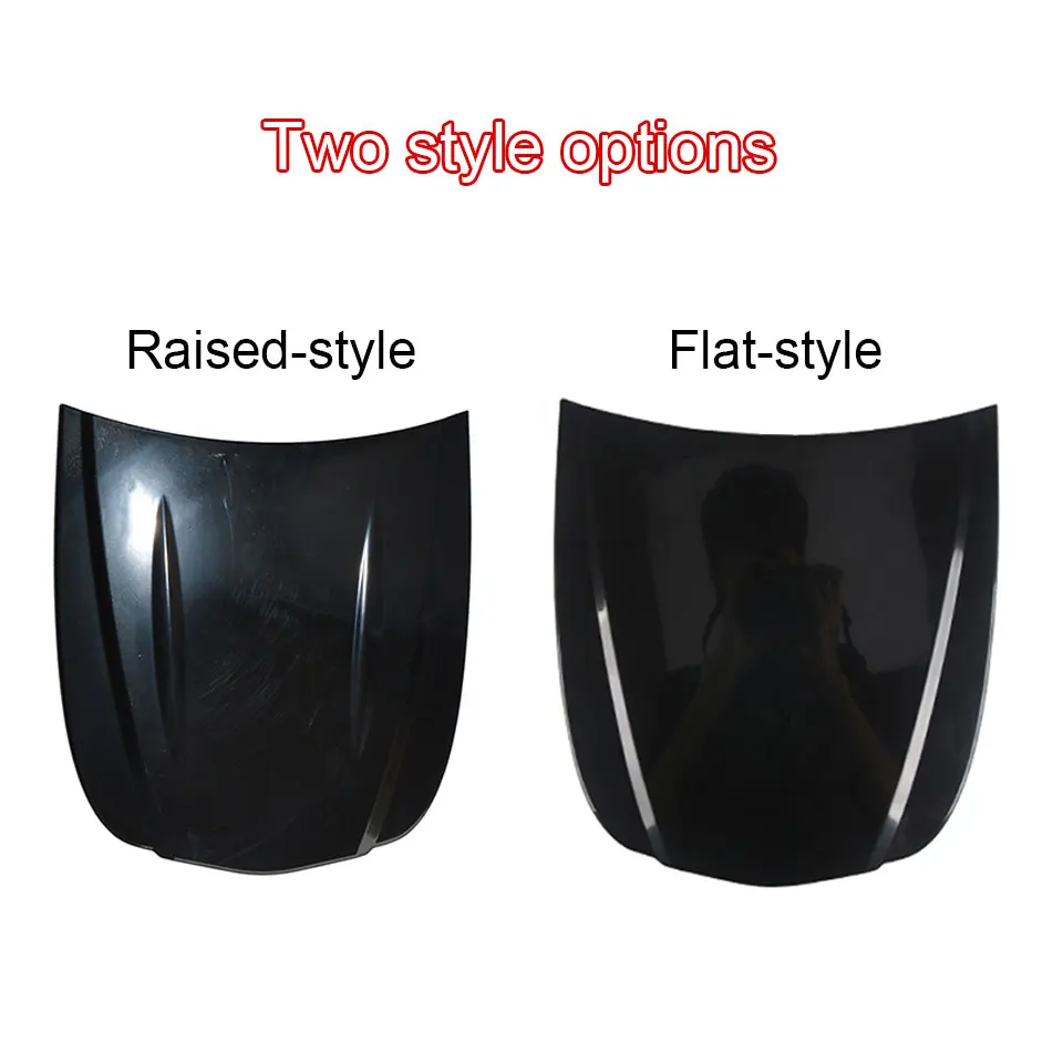 Plastic Hard Blank Mini Car Engine Bonnet, Unpainted Display Hood Panel Model for Spray Paint, Powder Coating, Hydro Dip MO-179S