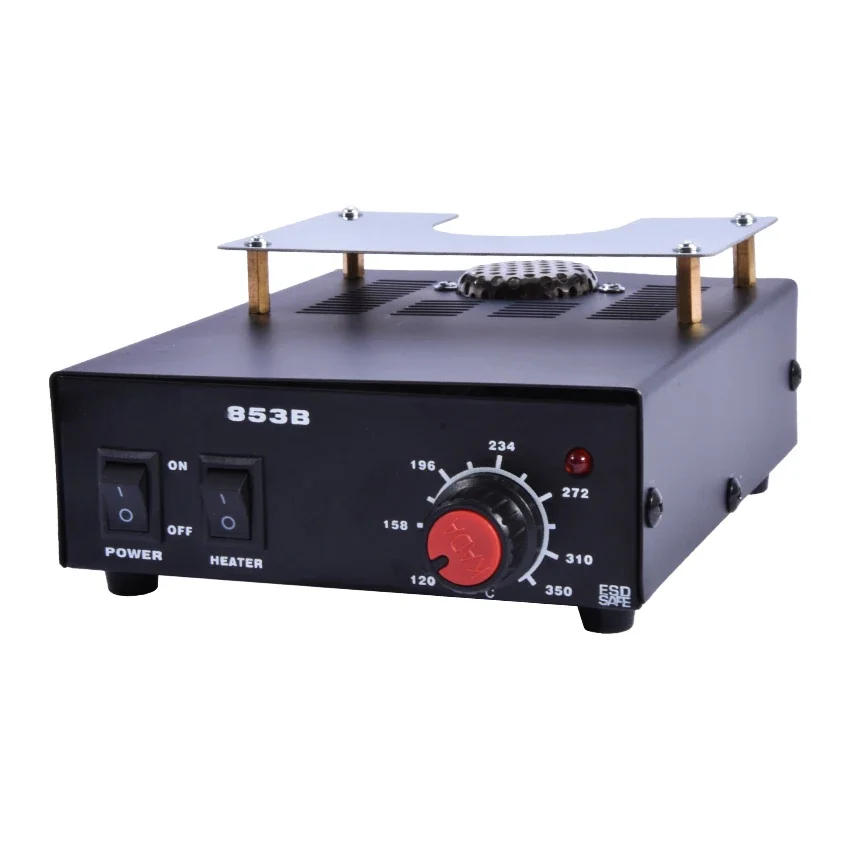 853B 220V/540W preheating station BGA recovery station for BGA PCB Preheating / heating / desoldering Hot air adjustable air