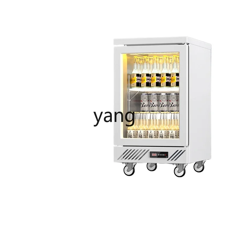 

CX embedded stainless steel transparent freezer bar counter beer counter refrigerated display cabinet