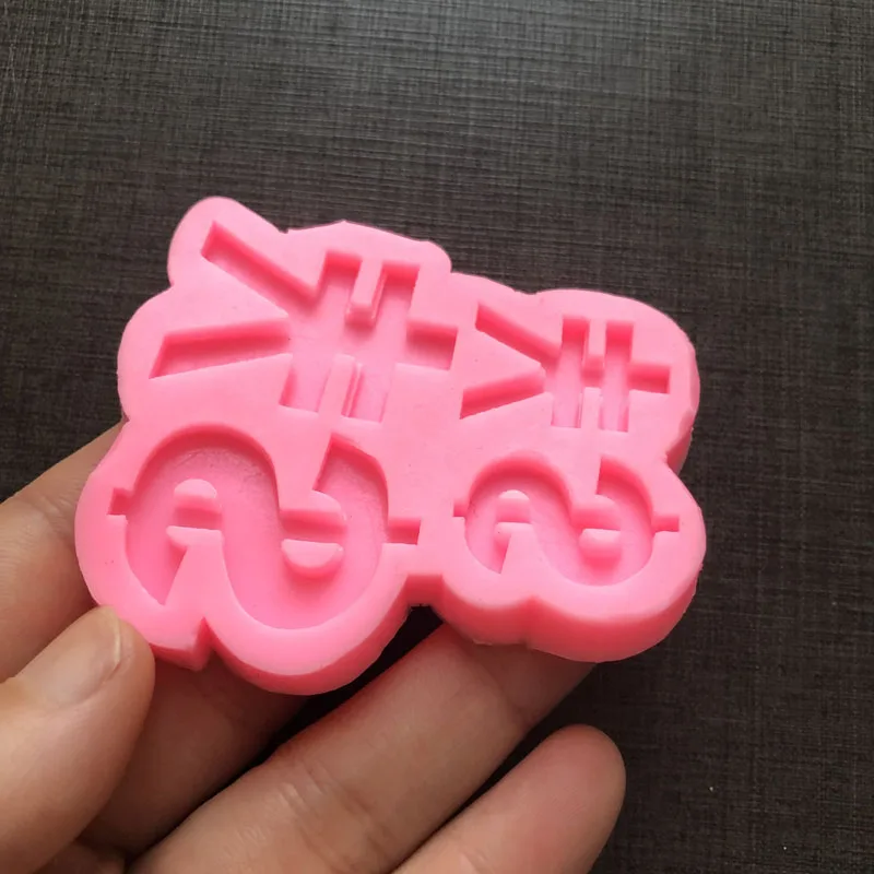 Dollar Symbol Silicone Form  Money Sign For Fondant Chocolate Mold Cake Decoration Tools USD Mould