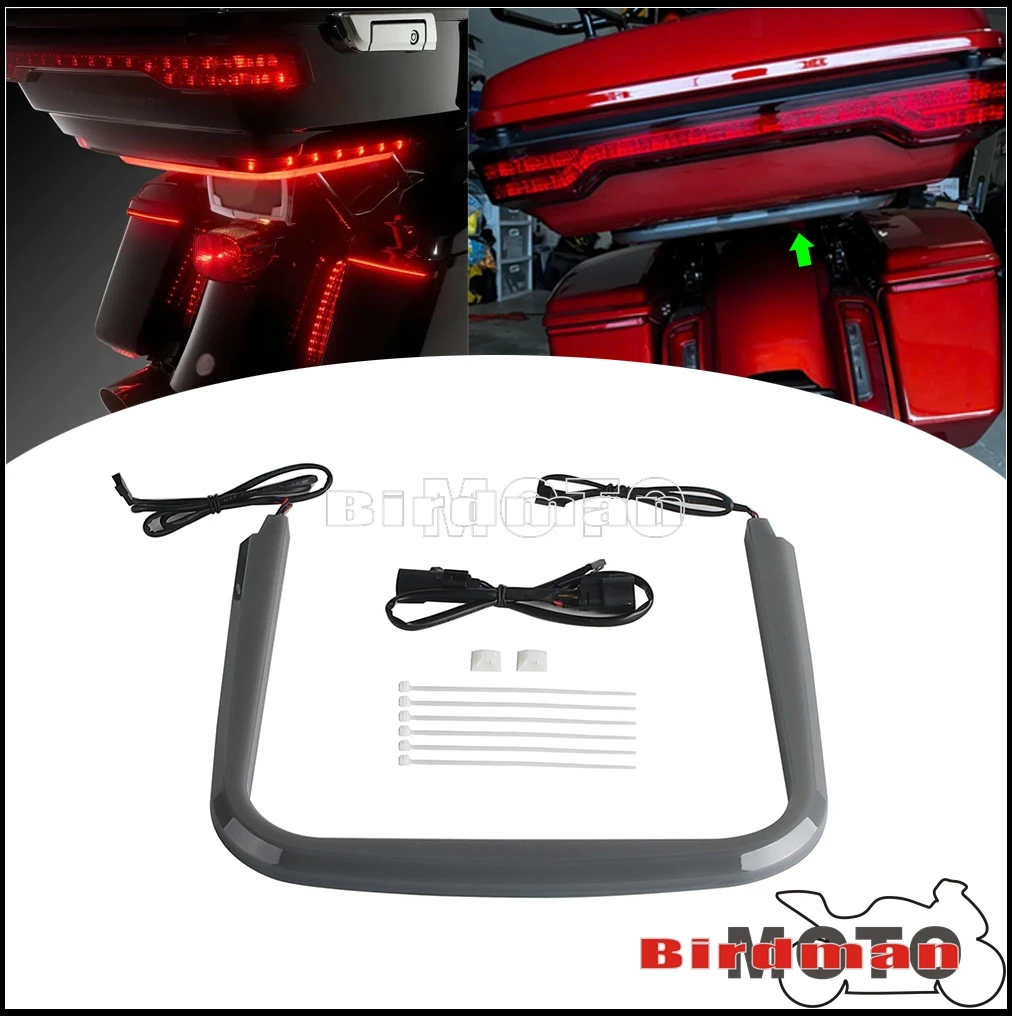 

New Motorcycle Light Smoke LED Tail Light Turn Signal Lamp For Road Glide Ultra CVO Road Glide Limited CVO Ultra Limited 14-2023