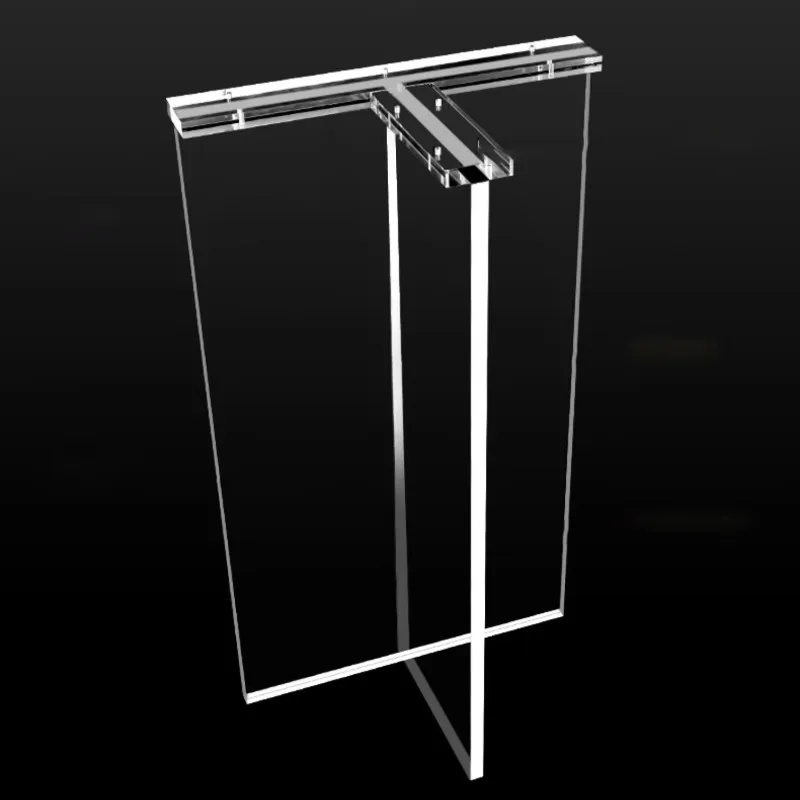 Wholesale Furniture Legs Dining Table Base Custom Clear Acrylic Legs for Furniture