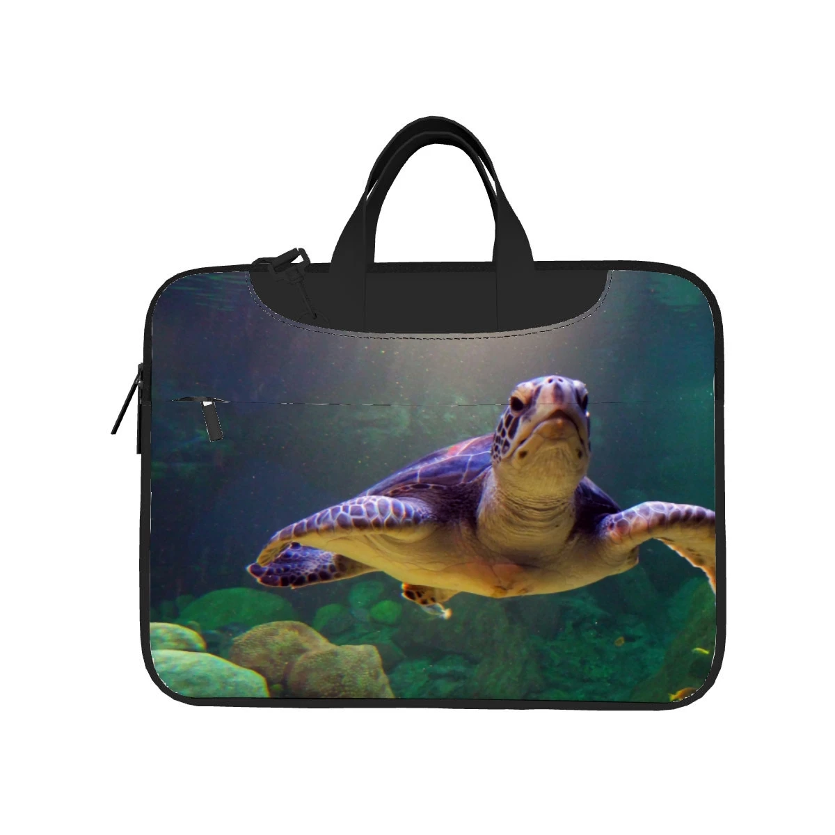 Ocean turtle Laptop Bag Printed Pattern Fashion Ultra-thin Shockproof Portable Tablet Sleeve Bag Laptop Bag