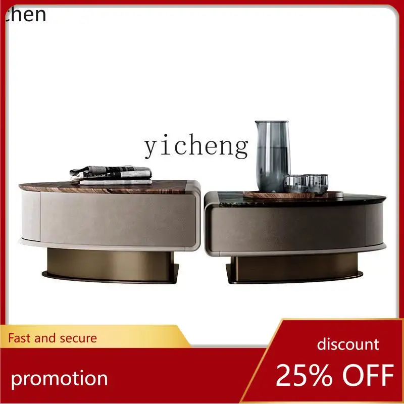 ZML high-end coffee table villa whole house haute couture matching coffee table modern light luxury living room decoration