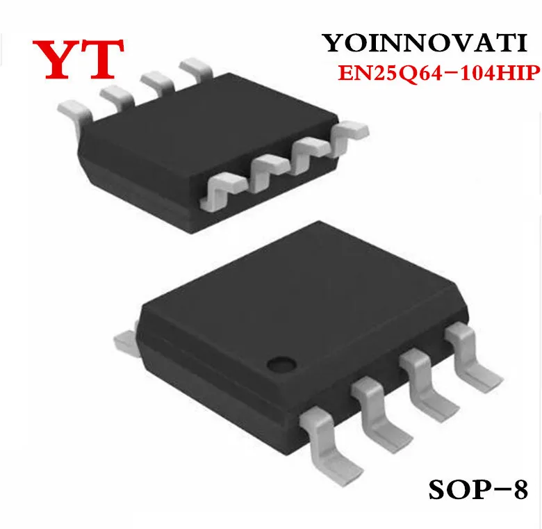 50pcs/lot EN25Q64-104HIP EN25Q64 SOP-8 IC Best quality