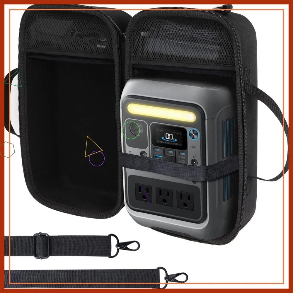 

Durable Hard Case for Anker SOLIX C300 Power Station, Protective Storage Solution