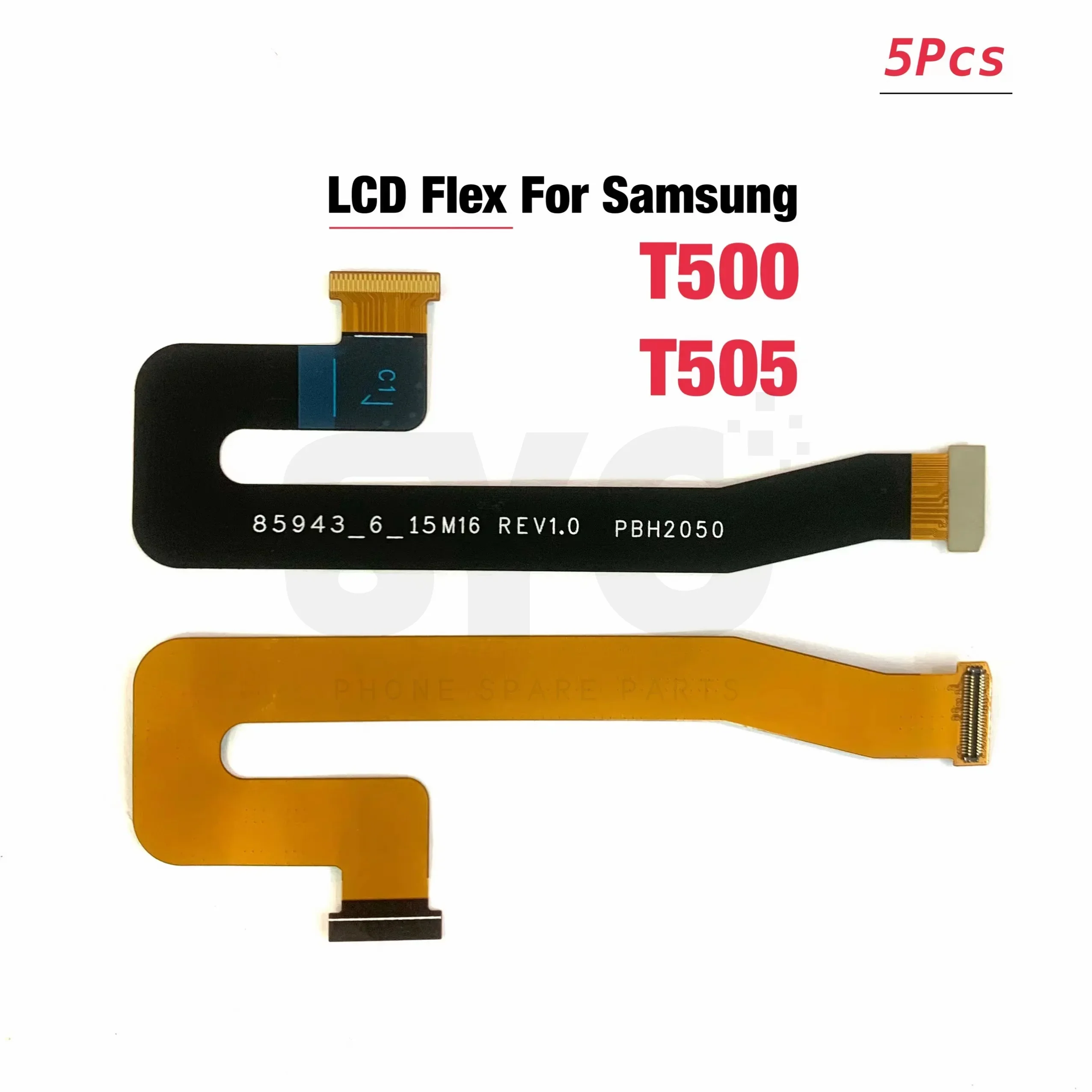 

SYC 5 шт. основная материнская плата, разъем ЖК-дисплея, гибкий ленточный кабель для Samsung Tab A7 10,4 2020 T500 T505, основной гибкий кабель