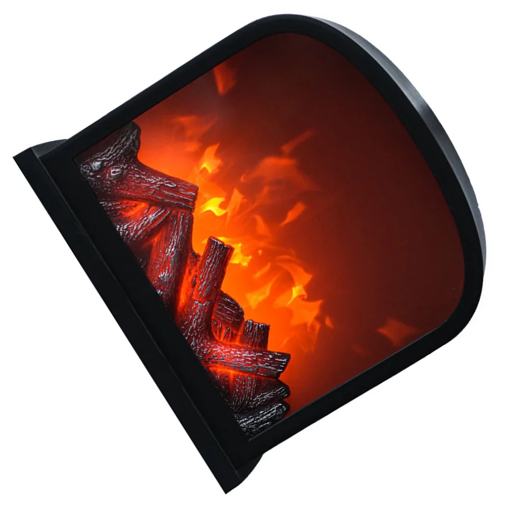 

1Set Fireplace Decorative Lamp LED Light for Bedroom Party Holiday Home Table Desk Coffee Bedside Fireplace Lamp