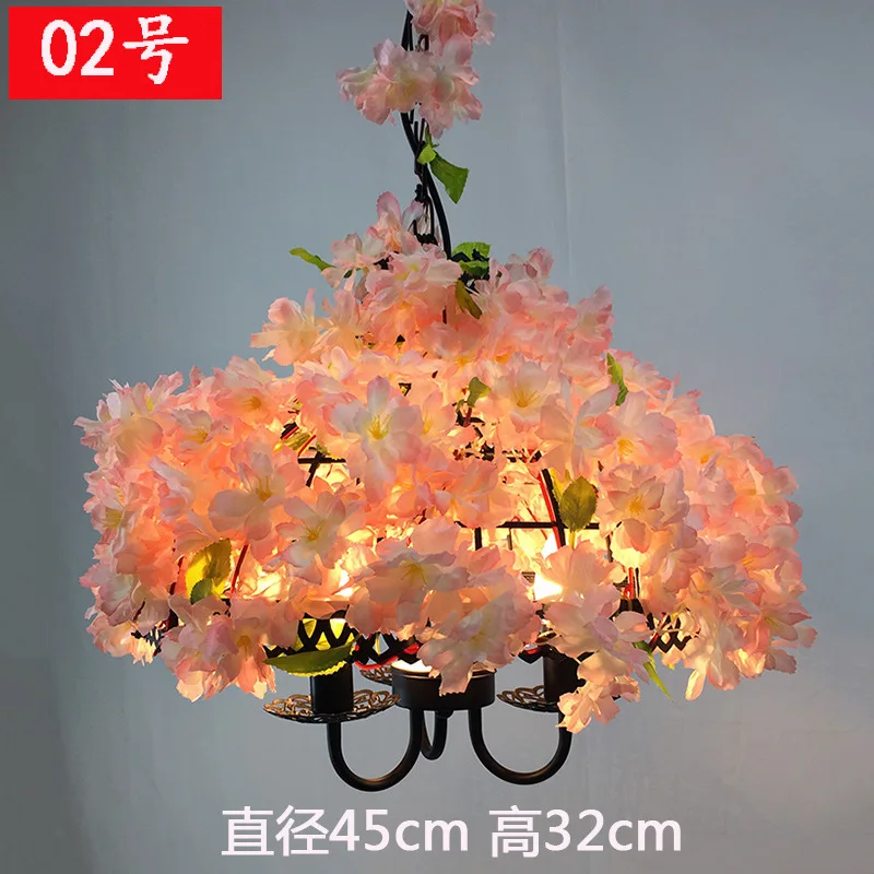 Nordic LED Hanging Plants Lamp For Living Room Eye Protection Green Chandelier Home Decor Factory Dropship Store