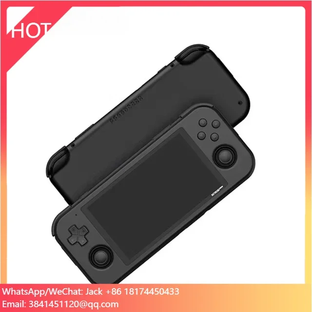 

A Retroid Pocket 3 Plus Handheld Game Player RP3+ Game Console 4.7 Inch Screen Retro Gaming Console