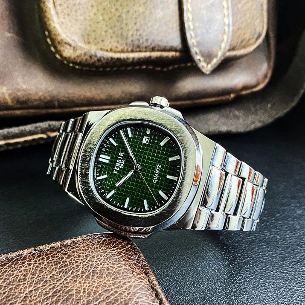 

Лучшие роскошные мужские кварцевые часы, водонепроницаемые мужские часы с датой и пряжкой-бабочкой, деловые мужские часы, модные аксессуары, наручные часы