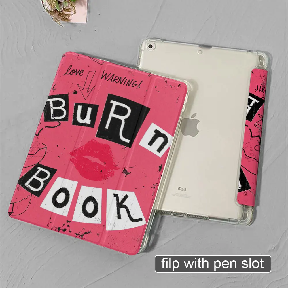 Ipad case text style pattern Air 5 4th 6th 10.9 For Funda ipad 9th 10th 7th 8th Generation Mini 6 2024 10.2 9.7 8.3in 2018Cover