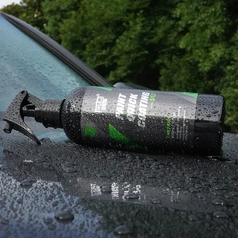 Quick Coat HGKJ S12 Liquido Nano Ceramica Rivestimento per auto Vernice automatica Cera spray Idrofobico Antigraffio Proteggi il rinnovamento della