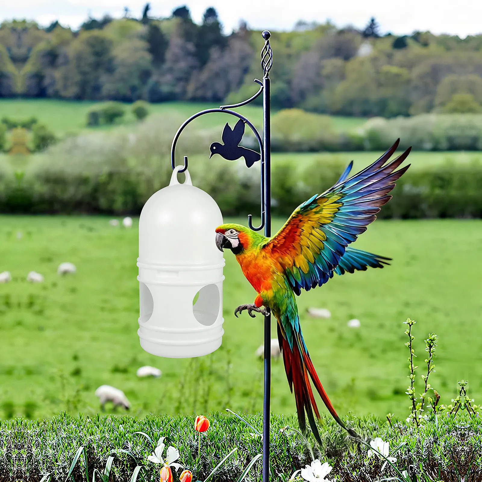 

2 шт. поилки для птиц, пластиковые чаши для кормления голубей без запаха, надежное решение для поения домашних животных в клетке, аксессуары для птиц