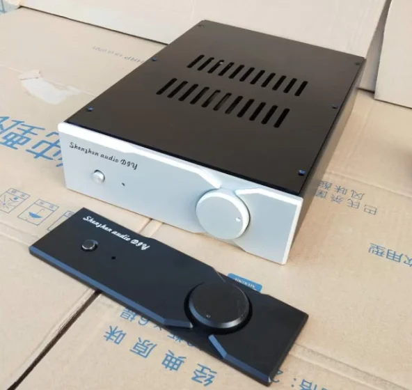 

Полностью алюминиевый корпус усилителя/корпус предусилителя/корпус AMP DIY коробка (220*70*258/308 мм)