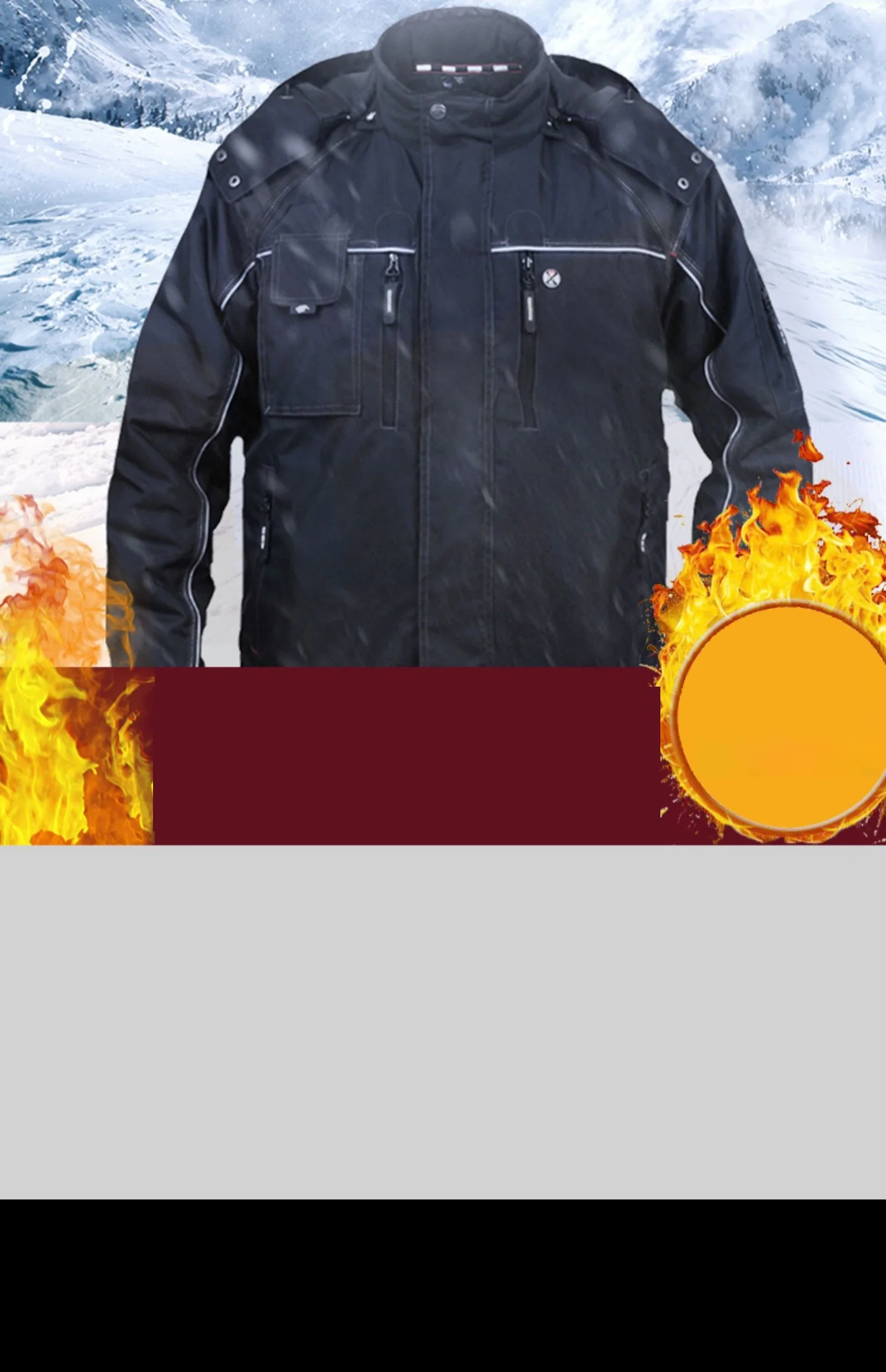 Winter Work Clothing Wind Cold Proof Worker Jacket Coat Trousers Cotton Padded Wadded Coat Warm Thermal Work Uniforms Coveralls