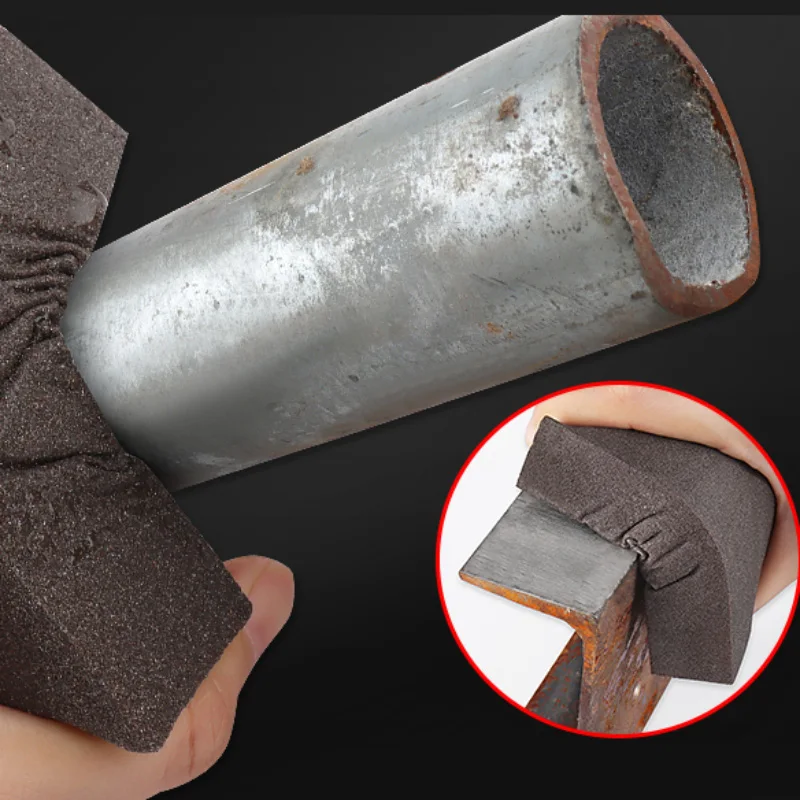 Sanding Sponge Blocks 60 Grit ~ 600 Grit Sponge Sanding Block Wall Grinding Sponge for Metal Plastic Wood Paint
