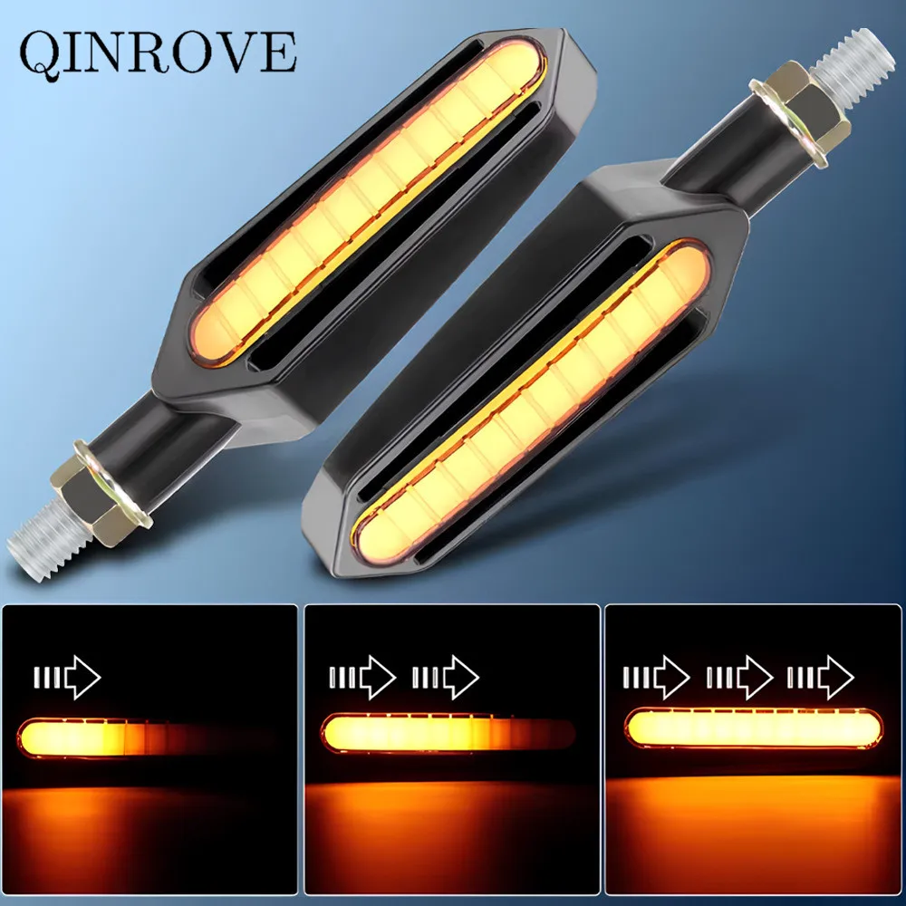 Motorcycle Accessories 12V LED Turn Signal light Strobe Indicator Light Universal For Honda MSX 125 CB750X Rebel Kawasaki ER6N - view 5