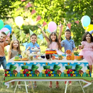 Khăn trải bàn dùng một lần của Super Mario 10 Bảng bán hàng Super Mario chính - №9