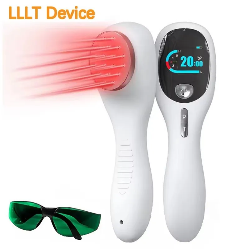 

650nm 808nm Low Level Laser Red Light Therapy Device Cold Laser Physical Therapy Equipment For Body Muscle Joint Pet Pain Relief