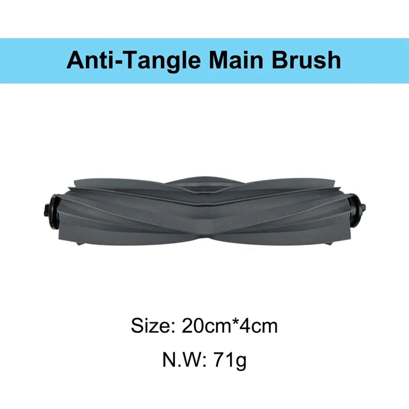 อุปกรณ์เสริมที่ใช้ได้กับเครื่องดูดฝุ่น dreame D10S และ D10S Pro แปรงลูกกลิ้งแปรงด้านข้างไม้ถูพื้นตัวกรอง