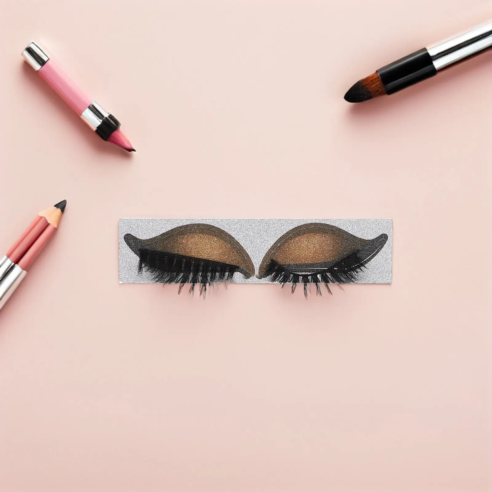 

5 пар наклеек для теней и ресниц: мгновенное решение для макияжа глаз, многоразовые косметические патчи для создания великолепного образа