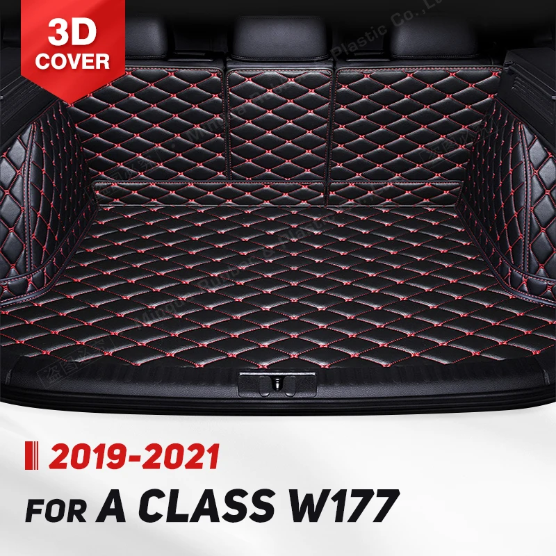 

Full Coverage Trunk Mat For Mercedes Benz A Class W177 A180 A200 A220 2019-2021 20 Car Cover Pad Interior Protector Accessories