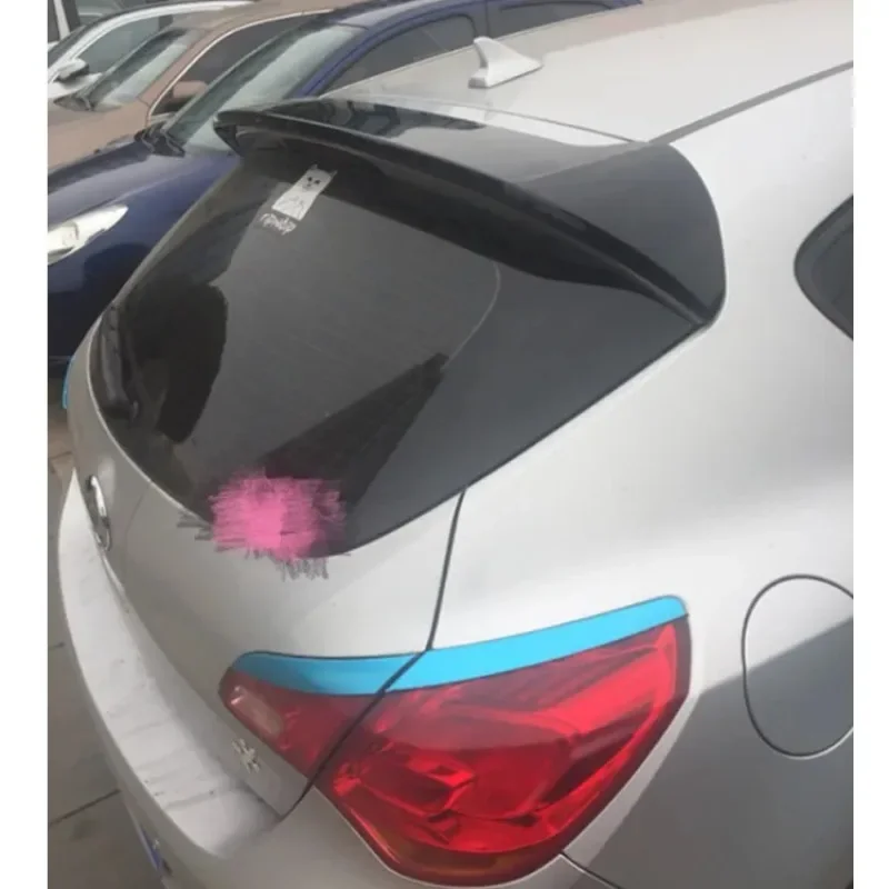 Good Craft Car Decoration ABS Plastic Rear Roof Spoiler For Opel Astra J 2012 2013 2014 2015