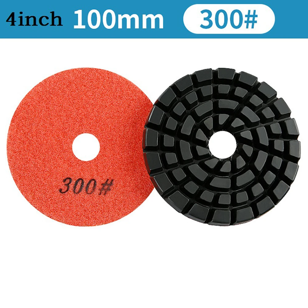 High Quality Polishing Pad Polishing Tool For Marble Grinding Disc Thickened 1PC 4Inch Concrete Flooring