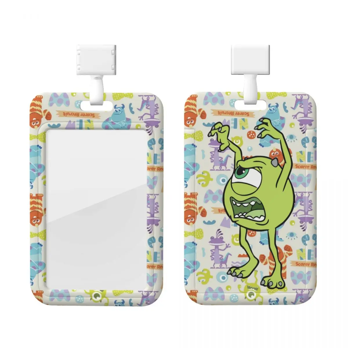 

Custom Monsters University ID Badge Holders Hospitals Card Holder Unisex Neck Lanyard Credit Card Holders Neck Strap