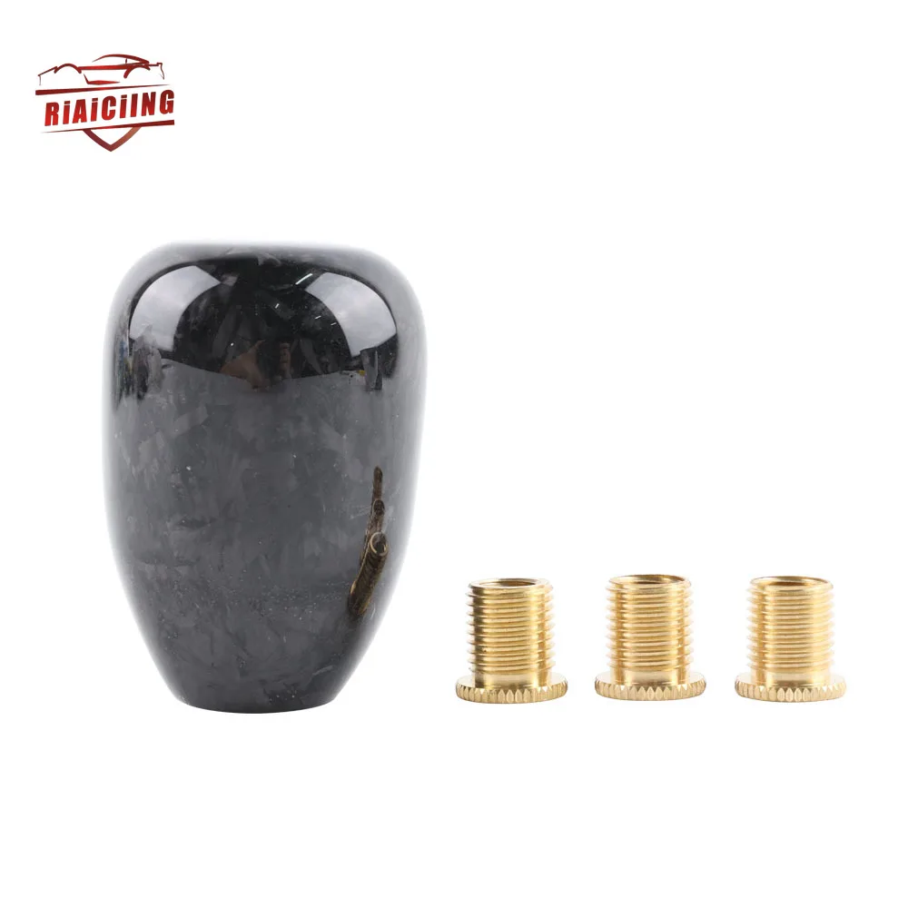 

Крутой дизайн черного волокна! Универсальная ручка переключения передач 61 мм/2,4 дюйма, рычаг переключения передач