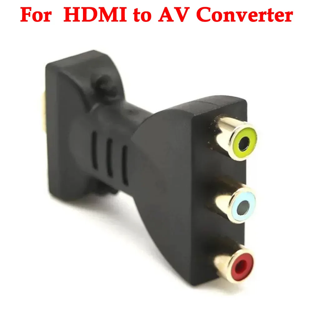 

HD 1080P RCA AV To HDMI-compatible Adapter Converter For HDMI to AV converter 3RCA Adapter Connector