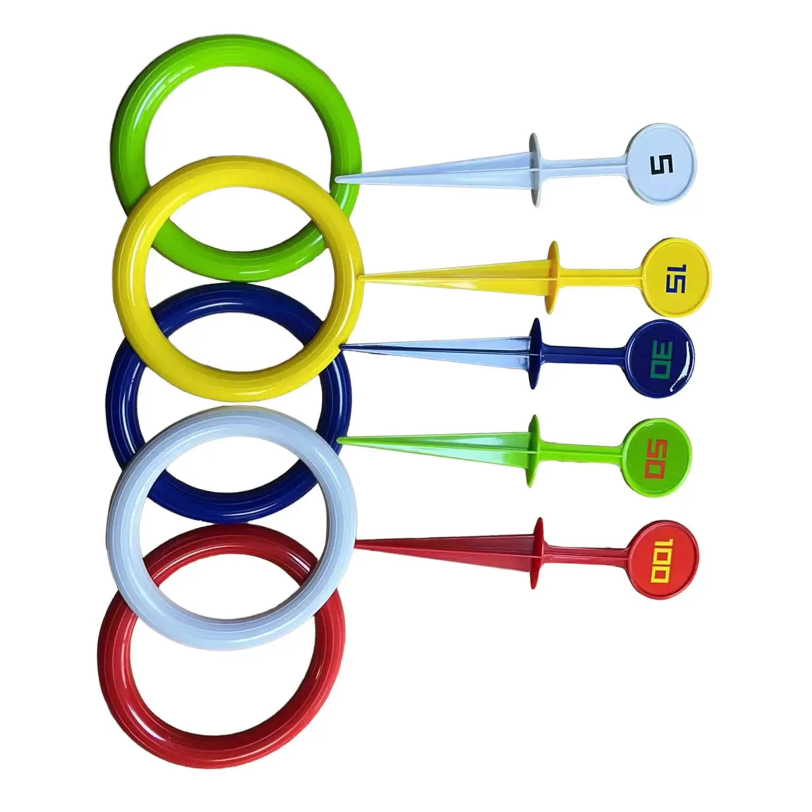 แหวนเด็กโยนชุดเกม 14 ซม.Dia การศึกษาของเล่นโยนและ Active Play ชุดสําหรับชายหาดกลางแจ้งวันเกิด PARTY Supplies ในร่ม