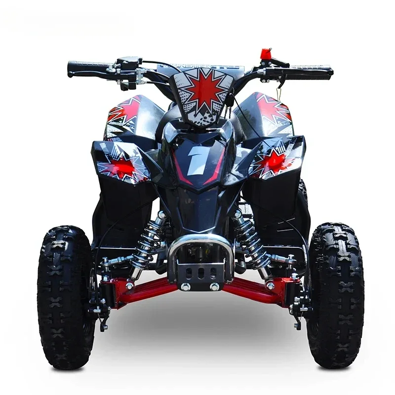 ATV 49Cc 2WD 공냉식 쿼드 바이크(2 스트로크 4 휠러 오프로드 버기 포함) 체인 드라이브 포함 어린이를 위한 자동 전기 시작