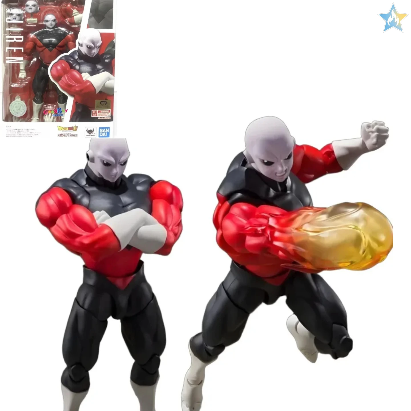 En Stock Bandai SHF Jiren Dragon Ball Super Universe 11 Torneo de Poder