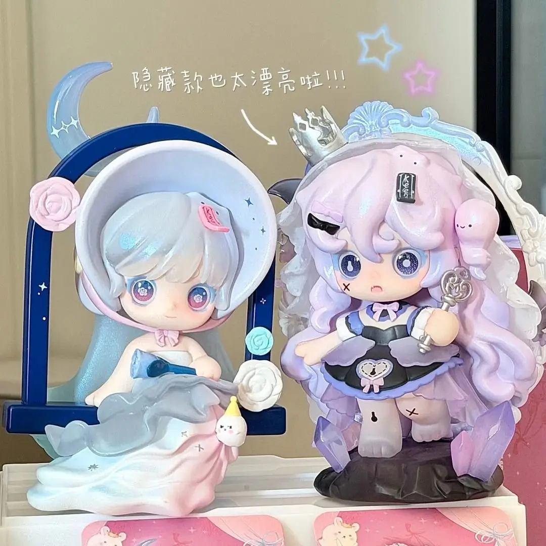 

Аутентичный призрак Keeno четвертого поколения Miracle Feast серии слепая коробка милая кукла ручной работы мультяшный орнамент праздничный подарок