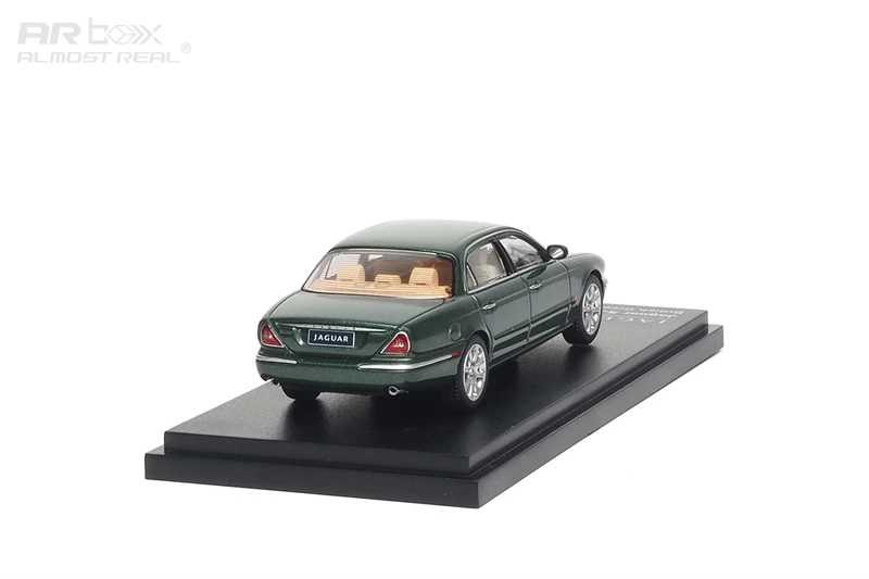 (الطلب المسبق) AR Box 1:64 Jaguar XJ350 British Racing Green Diecast Collector's Vehicle Model Car #6